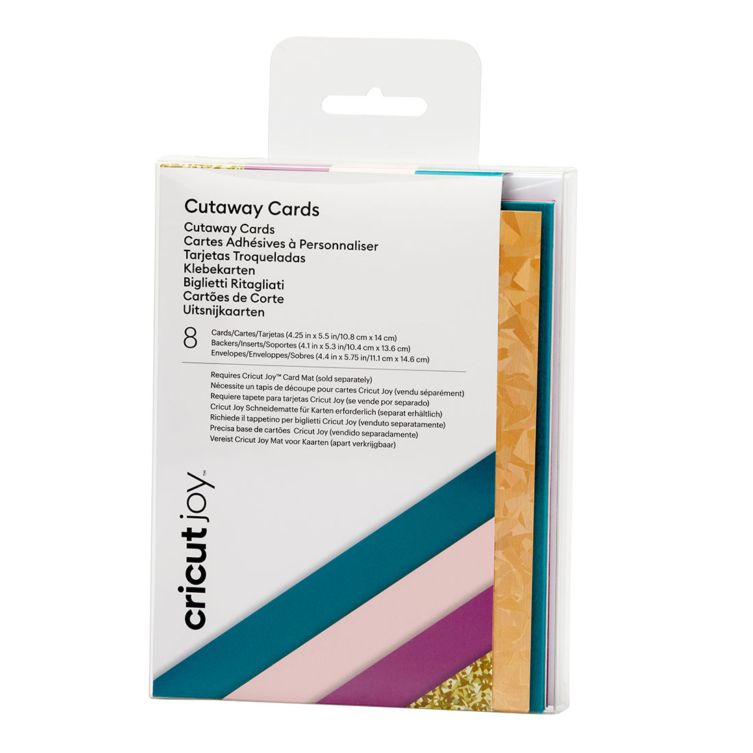 Cricut R40 Cutaway Cards Pastel Sampler 12 Pack