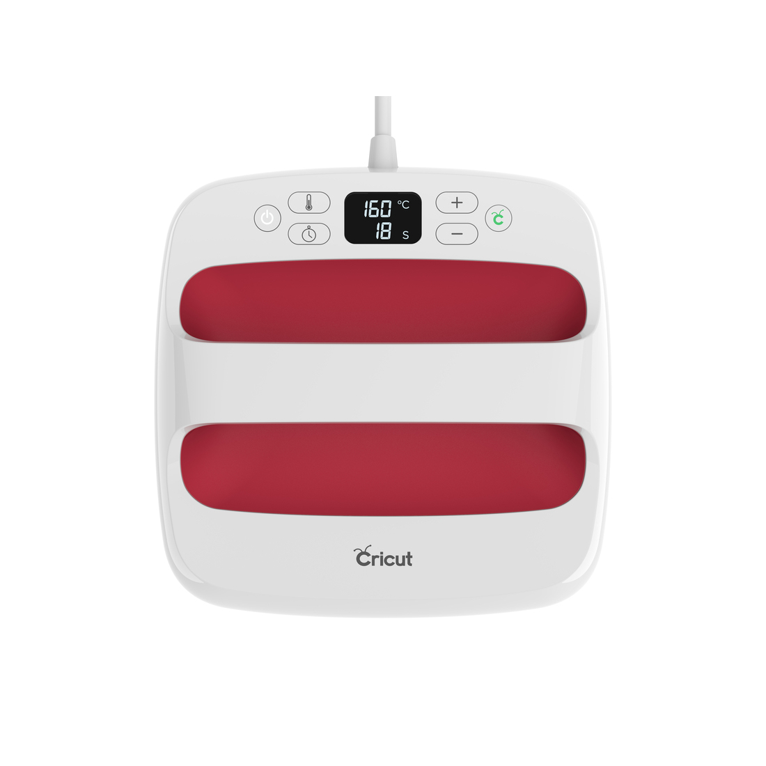 Cricut EasyPress™ 2, Raspberry – 22.5 cm x 22.5 cm / 9 in x 9 in