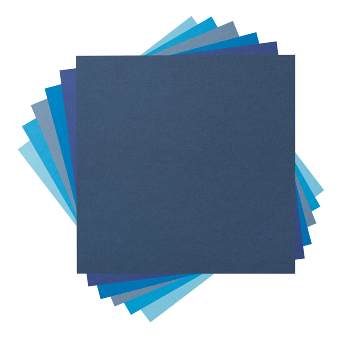 Cardstock Sampler, Blue Tones - 12 x 12