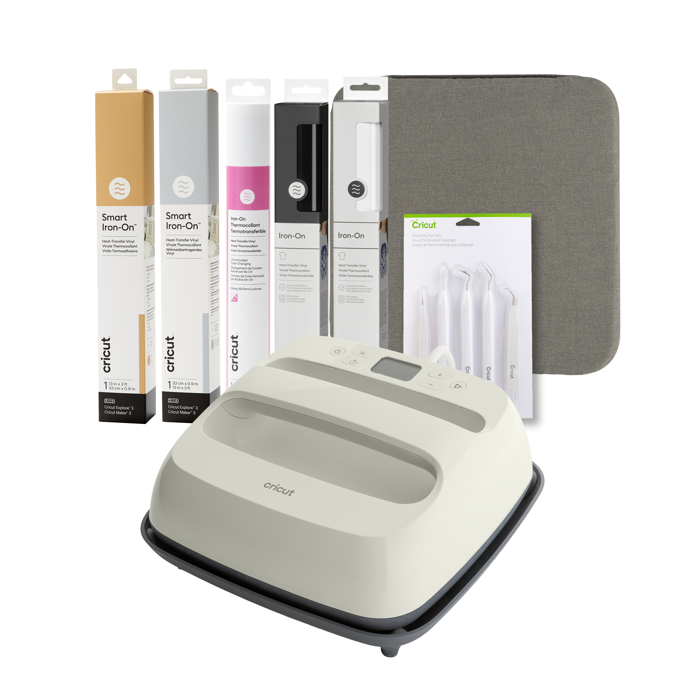 Cricut EasyPress™ SE – 9 x 9 + Everything Iron-On Bundle | Cricut Shop
