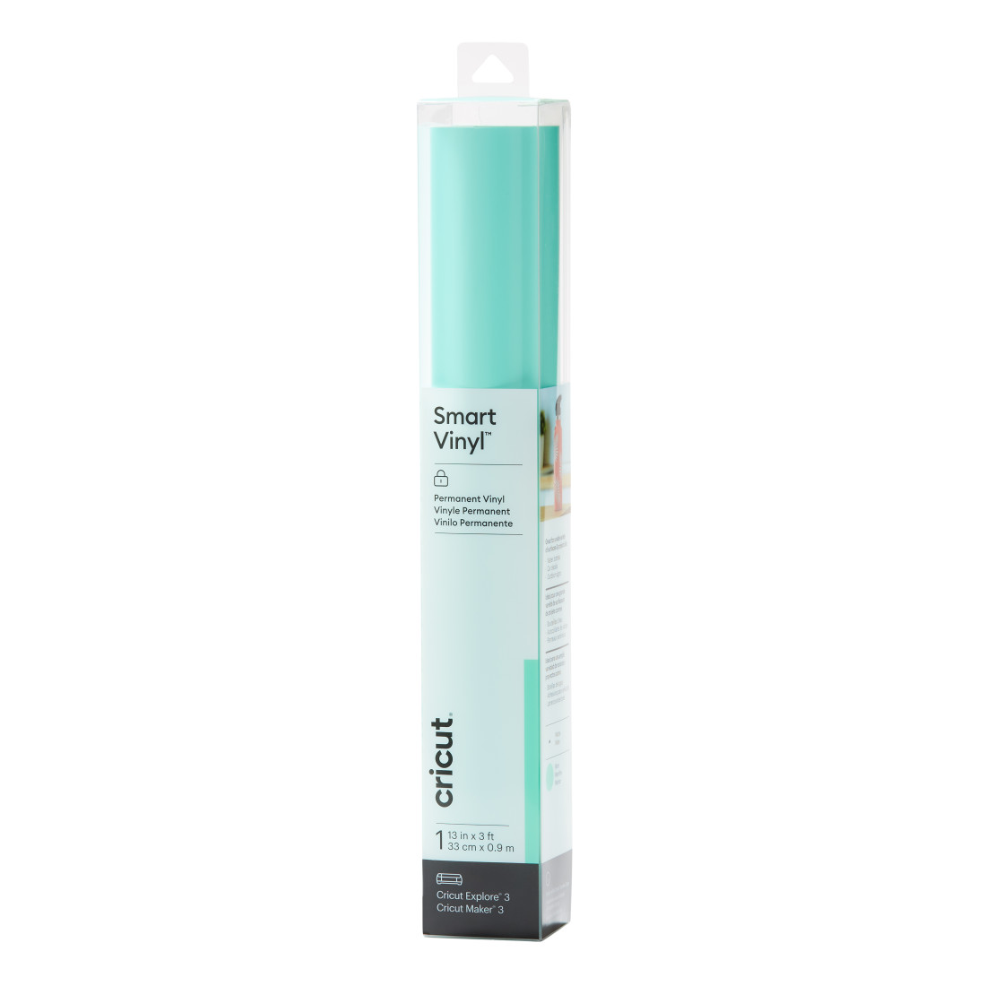 Mint Cricut Smart Vinyl – Permanent Adhesive Roll (3 ft)