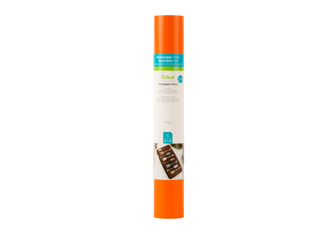 Premium Vinyl™ - Amovible, Orange | Cricut Shop