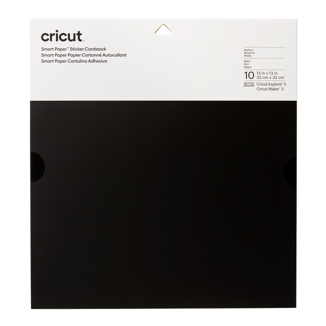 Cricut Smart Paper™ Sticker Cardstock in Sleek Black