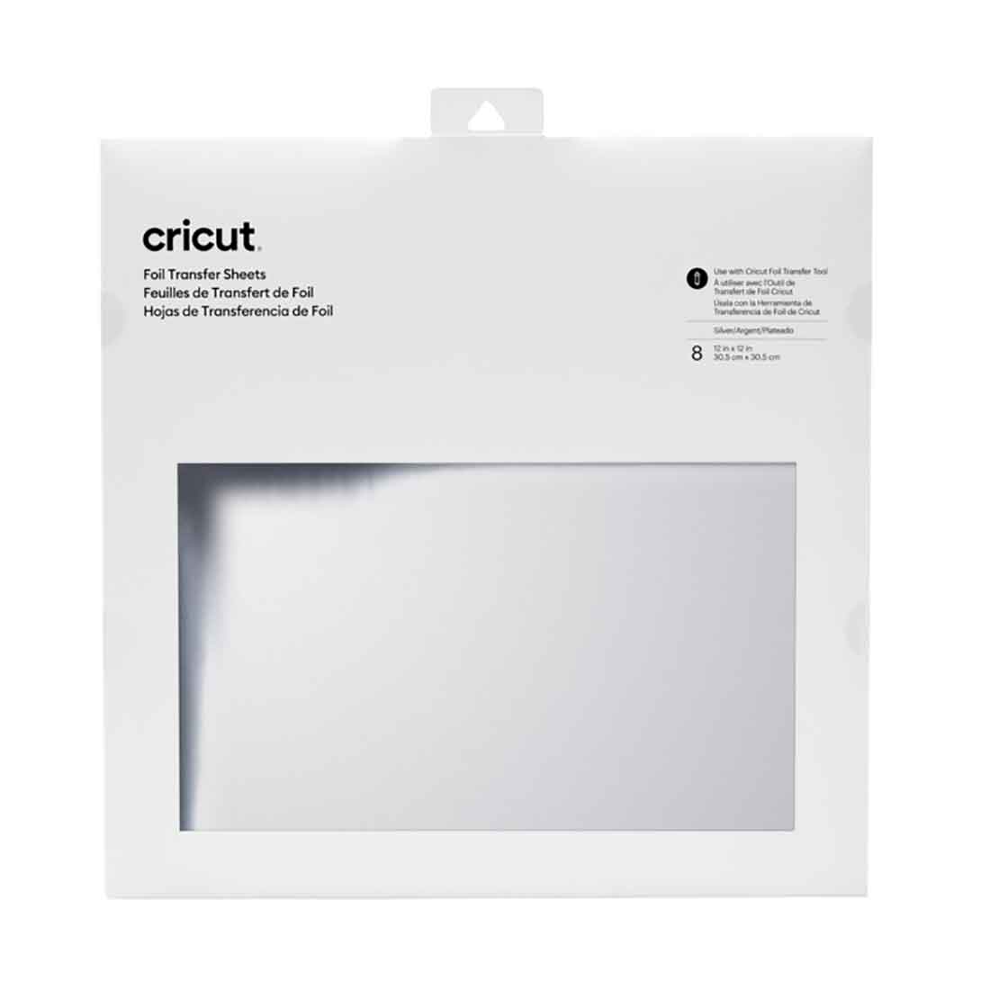 Cricut Foil Transfer Sheets, Silver (8 ct)