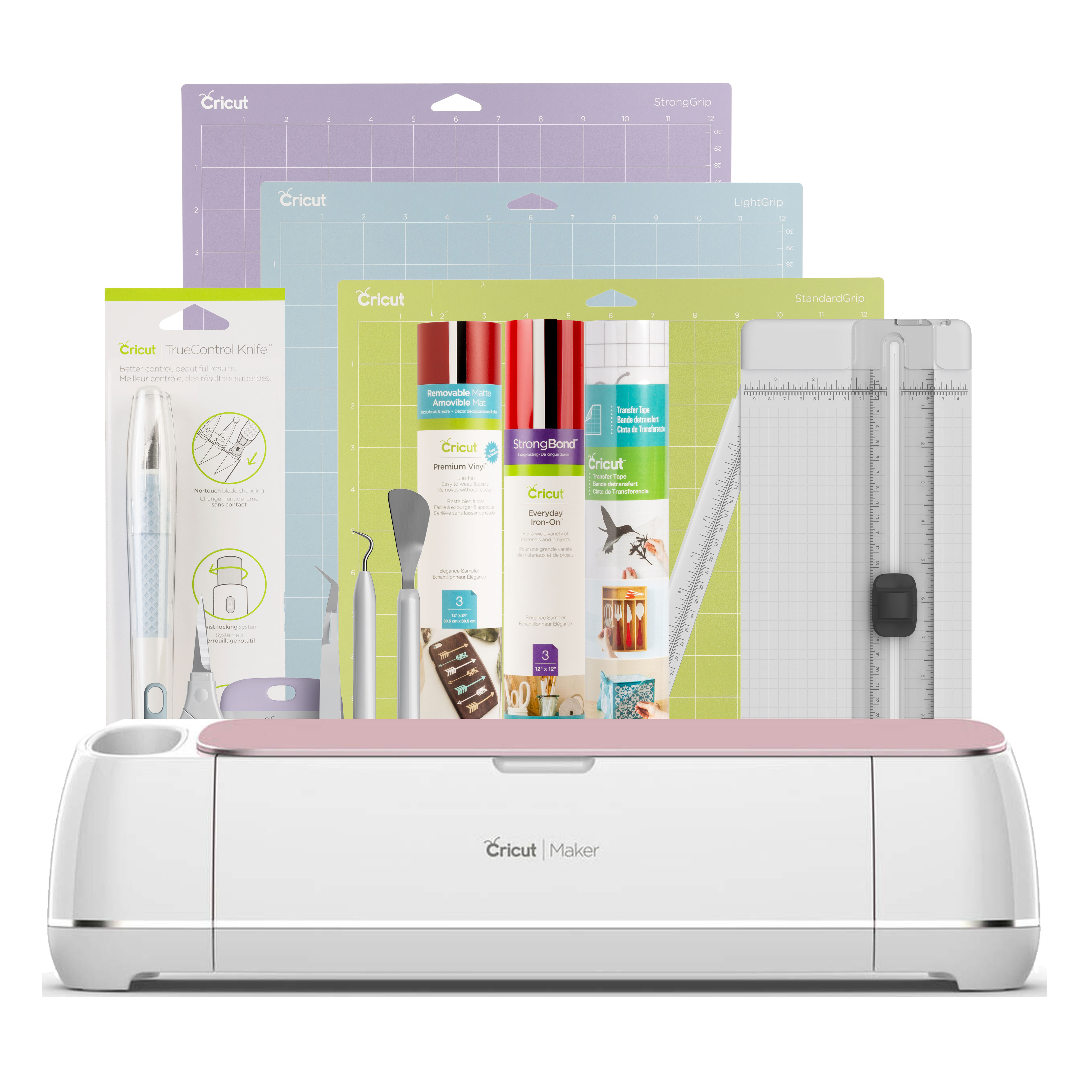  Cricut Maker - Smart Cutting Machine - With 10X Cutting Force,  Cuts 300+ Materials, Create 3D Art, Home Decor & More, Bluetooth  Connectivity, Compatible with iOS, Android, Windows & Mac, Mint