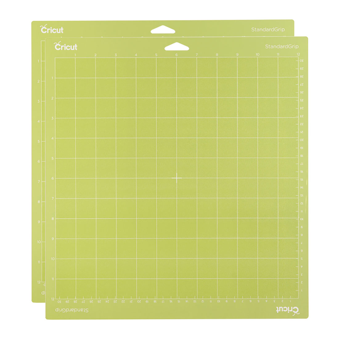 Funnygame Standard Grip Cutting Mat 12x12, Green Sticky Mat 3 Pack for Cricut Maker 3/Maker/Explore 3/Air 2/Air/One, Suit for HTV/Cardstock/Paper