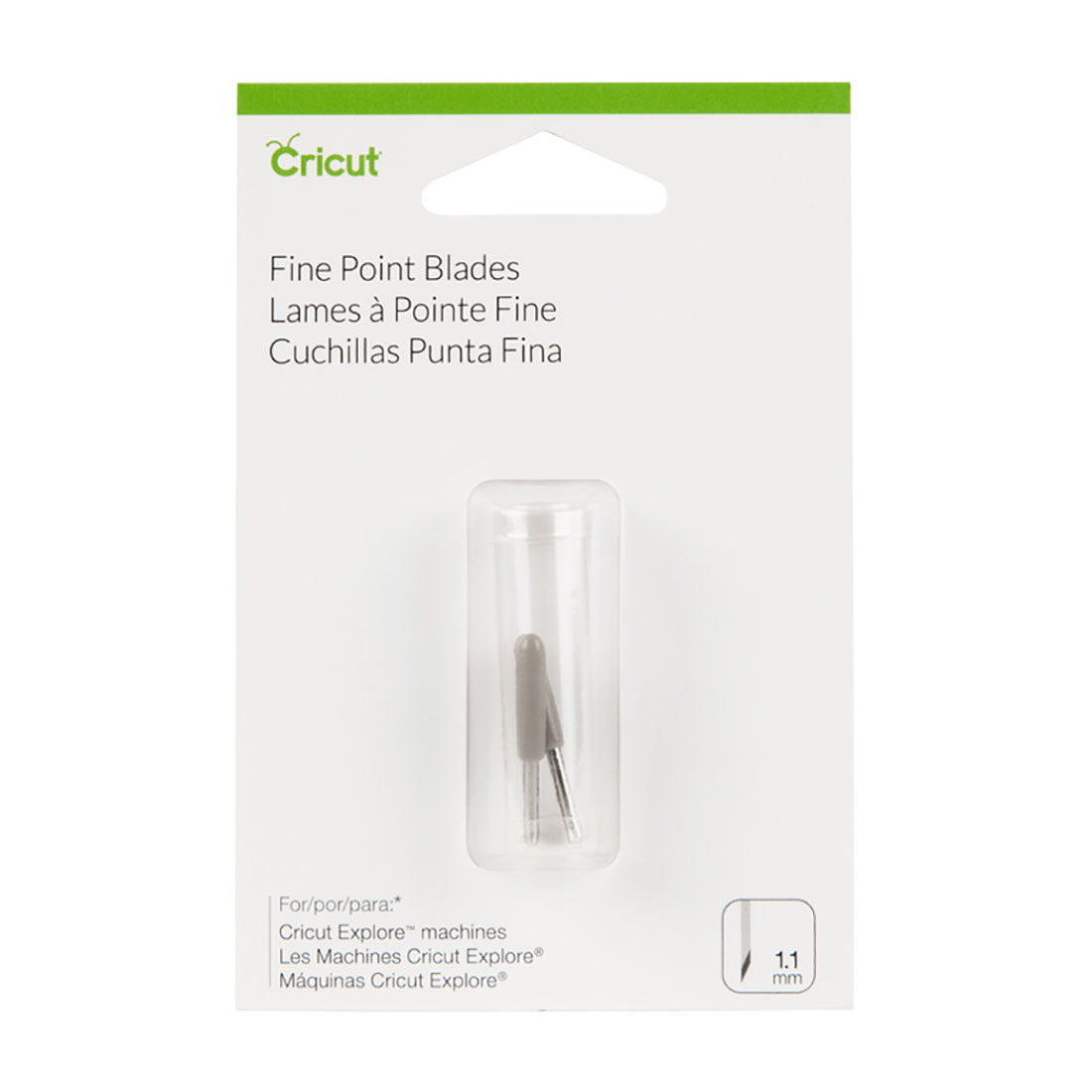 Cricut - Fine-Point Replacement Blade (2-Pack)