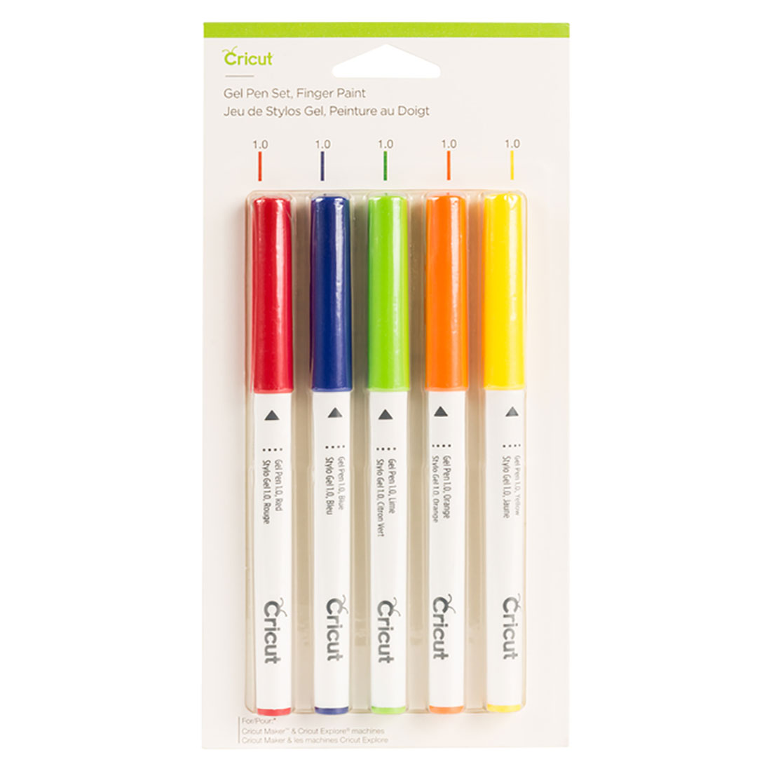 Cricut Gel Pen Set - Ultimate Set of 30, Assorted Colors, 1.0 mm