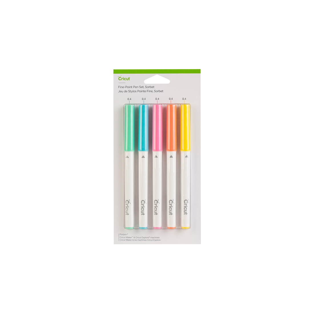 Cricut Explore Classic Pen Set Fine Point 0.4 