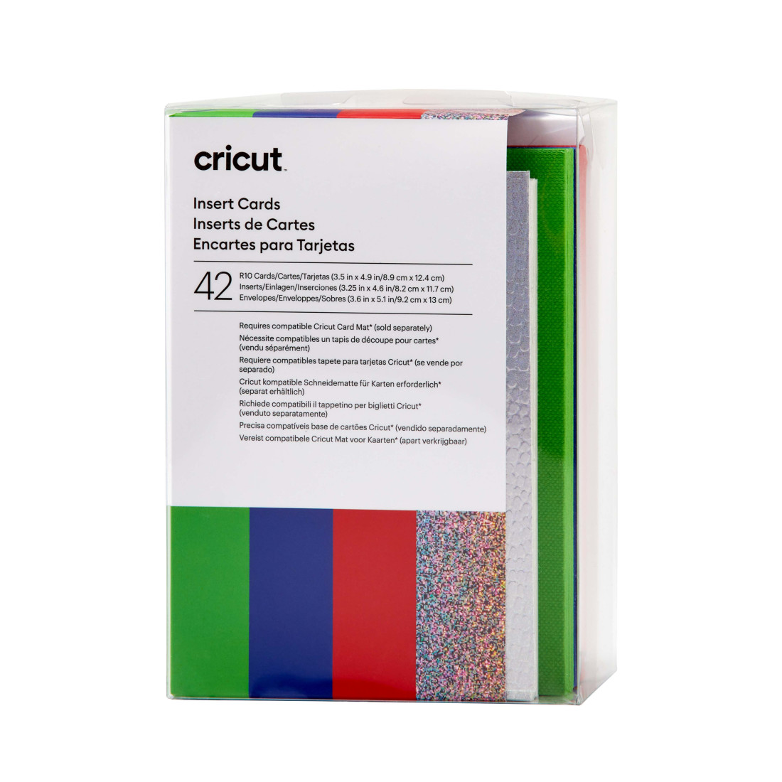 Cricut Insert Cards Sensei Sampler | R10 42 Count | R40 30 Count | S40 35 Count