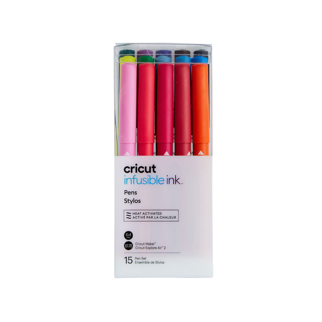 Three Unopened Cricut Infusible Ink Pens 0.4 Neons, 0.4 Basic, 1.0 Basic  NIB